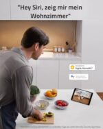 eufy Security Indoor Cam E220 - 2K WLAN Überwachung, Schwenkbar, Nachtsicht, Personen- & Tiererkennung, HomeBase 3