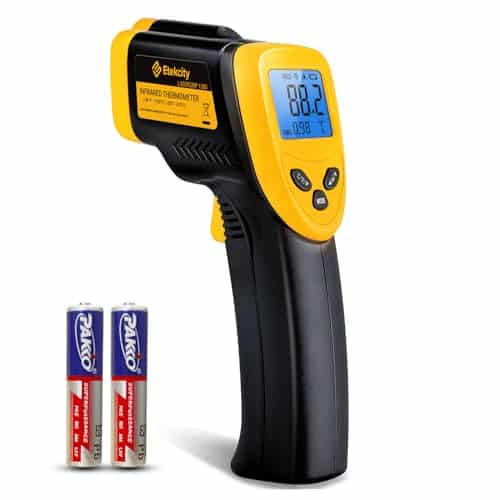 Etekcity Infrarot Thermometer -50 bis 610°C, Digital Pyrometer für Kochen, Pizzaofen & Industrie