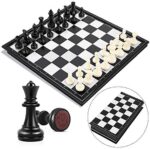 Peradix Magnetisches Schachspiel – Faltbares Schachbrett für Kinder ab 6