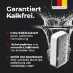 CLENESSO Entkalkungstabletten – Premium Tabs für Kaffeevollautomaten