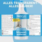 ABACUS® Schimmelentferner Spray & Gel – Starkes Antischimmel-Set mit Hafteffekt, entfernt Schimmel & Stockflecken in Minuten