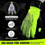 HIKENTURE Winterhandschuhe - Wasserdicht & Winddicht für Fahrrad, Ski & Outdoor