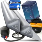 CHILDOO Rausfallschutz [2er Set] – Aufblasbares Bettschutzgitter für Kinder, ideal für Zuhause, Reisen & Grosseltern