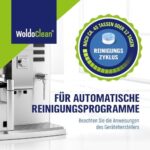 2-Phasen Reinigungstabletten für Kaffeevollautomaten – Kompatibel mit Jura, 25 Anwendungen