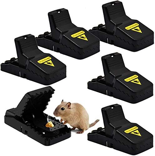 Mausefalle 6er Set – Profi Schlagfalle für Haus & Garten, wiederverwendbar