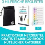 HUND IST KÖNIG Schleppleine – 5-20m robuste Hundeleine mit Griffpolster & Sicherheitskarabiner + eBook