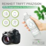 PURIVITA Isopropanol 99,9% – Reinigungsalkohol für Haushalt & Industrie – Rückstandsfrei & Nicht Leitend