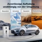 VDLPOWEREU Typ 2 EV-Ladekabel 11kW, 16A CEE, Mobile Wallbox, Einstellbarer Strom & Startzeit, 5M