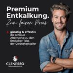 CLENESSO Entkalkungstabletten – Premium Tabs für Kaffeevollautomaten