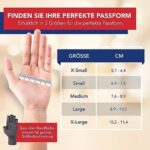 Ärztlich Entworfen: Kompressionshandschuhe für Arthritis & Sehnenscheidenentzündung – Bequeme Fingerlose Handbandage