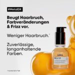 L'Oréal Professionnel Metal DX Öl - Anti-Frizz, Hitzeschutz & Glanz für alle Haartypen, 50 ml