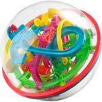 ADDICTABALL 3D Kugellabyrinth 20 cm – Geschicklichkeitsspiel mit 138 Etappen für Kinder & Erwachsene