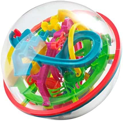 ADDICTABALL 3D Kugellabyrinth 20 cm – Geschicklichkeitsspiel mit 138 Etappen für Kinder & Erwachsene