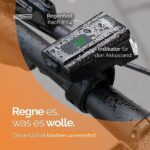 2RadWerk ED Fahrradleuchtenset - StVZO zugelassen - Umschaltbare 15-35 Lux Beleuchtung