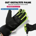 HIKENTURE Winterhandschuhe - Wasserdicht & Winddicht für Fahrrad, Ski & Outdoor