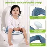 Angelbliss Kinder WC Sitz – Töpfchen Toilettentrainer mit Anti-Rutsch Polster