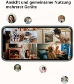 Imou 2K WLAN Innenkamera - 360° Überwachung, KI-Erkennung, Nachtsicht, Zwei-Wege-Audio, Alexa-kompatibel
