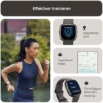 Fitbit Sense 2 – Smartwatch mit GPS, EKG, Stress- & Schlaftracking – Fitnessuhr für Damen & Herren, kompatibel mit Android/iOS