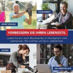 Ärztlich Entworfen: Kompressionshandschuhe für Arthritis & Sehnenscheidenentzündung – Bequeme Fingerlose Handbandage