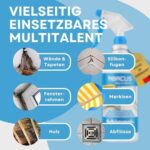 ABACUS® Schimmelentferner Spray & Gel – Starkes Antischimmel-Set mit Hafteffekt, entfernt Schimmel & Stockflecken in Minuten
