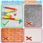 Nuheby Badewannenspielzeug Set – DIY Murmelbahn für Kinder ab 3 Jahren