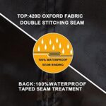YoungBee Gartenmöbel-Abdeckung, wasserdicht & UV-beständig, 420D Oxford Schutzhülle für Terrassenmöbel