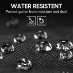 CAHAYA Gitarrentasche wasserdicht gepolstert - Rucksack für 39-41 Zoll Akustikgitarren