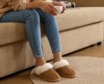 Misolin Winter Hausschuhe Damen & Herren – Weiche Plüsch Slippers mit Faux-Pelz, Rutschfest für Indoor/Outdoor