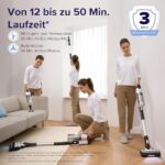 Levoit Akku-Staubsauger, 50 Min Laufzeit, Anti-Verhedderung, Tierhaardüse, 4-in-1 für Teppich, Hartboden & Auto