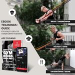 Widerstandsband Set – 5 Resistance Bands mit Griffen, Türanker & eBook