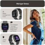 Fitbit Sense 2 – Smartwatch mit GPS, EKG, Stress- & Schlaftracking – Fitnessuhr für Damen & Herren, kompatibel mit Android/iOS