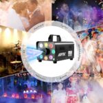 AGPtEK 500W Nebelmaschine mit LED & kabelloser Fernbedienung
