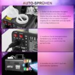 AGPtEK 500W Nebelmaschine mit LED & kabelloser Fernbedienung