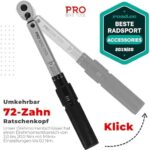 PRO BIKE TOOL Drehmomentschlüssel 1/4" – Präzisionswerkzeug für Fahrrad & Motorrad