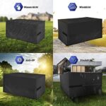 YoungBee Gartenmöbel-Abdeckung, wasserdicht & UV-beständig, 420D Oxford Schutzhülle für Terrassenmöbel