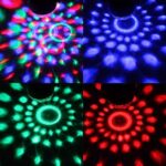 Tragbare Discokugel mit Fernbedienung – Musikgesteuertes Partylicht, Batteriebetrieben & USB für drinnen & draussen