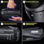 CHICLEW E-Scooter Tasche, 2L & 3L Kapazität, Schnellverschluss, wasserdicht für Segway, Ninebot, Xiaomi M365