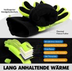 HIKENTURE Winterhandschuhe - Wasserdicht & Winddicht für Fahrrad, Ski & Outdoor