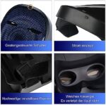 megoo Led Maske mit Bluetooth Programmierbar,Led Masken mit Gestenerkennung