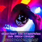 megoo Led Maske mit Bluetooth Programmierbar,Led Masken mit Gestenerkennung