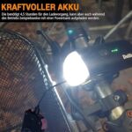 Deilin Fahrradlicht Set - USB Aufladbare LED Beleuchtung bis 70 Lux - IPX5 Wasserdichtes Front- & Rücklicht