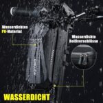 CHICLEW E-Scooter Tasche, 2L & 3L Kapazität, Schnellverschluss, wasserdicht für Segway, Ninebot, Xiaomi M365