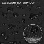 YoungBee Gartenmöbel-Abdeckung, wasserdicht & UV-beständig, 420D Oxford Schutzhülle für Terrassenmöbel
