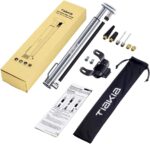 Tiakia Fahrradpumpe – Tragbare Mini Luftpumpe (210 PSI) für Presta, Schrader & Dunlop