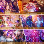 Gobikey 360° LED Discokugel – Musikaktiviertes Partylicht mit Fernbedienung & RGB-Effekten, USB 4m für Party & Events