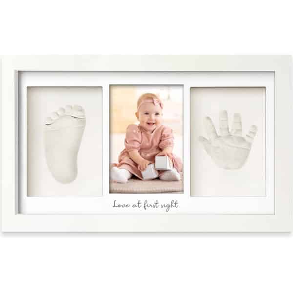 Baby Handabdruck und Fussabdruck Set