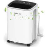 COLAZE 12L/Tag Luftentfeuchter – Elektrisch für Keller, Schlafzimmer & Badezimmer bis 50m³ (~20 m²) mit Digitalanzeige
