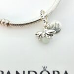 Pandora Charm Anhänger Silber 'Glow in the Dark' Glühwürmchen 799352C01