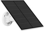 Solarpanel für Outdoor Überwachungskamera – 5W, USB-C & Micro-USB, IP65 wasserdicht, 3m Kabel