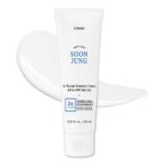Etude House SoonJung 2x Barrier Intensive Creme 60ml – Hypoallergene Feuchtigkeitscreme mit Sheabutter für empfindliche Haut, Wasser-Öl-Balance